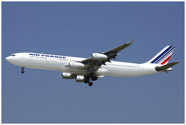 Air France / Airbus A340-300 / F-GLZU / 24.05.2009 / © Berni Müller