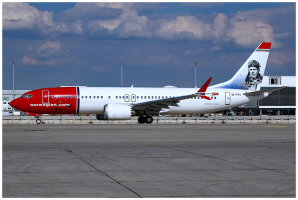 Norwegian Air Sweden / Boeing 737-8 MAX / SE-RTA / 15.06.2023 / © Martin Hackl