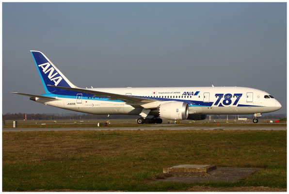 All Nippon Airways / Boeing 787-8 / JA820A / 28.03.2014 / © Martin Hackl