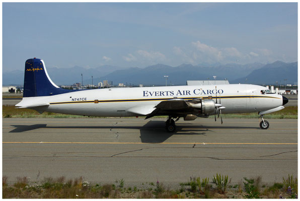 Everts Air Cargo / Douglas DC-6 B / N747CE / 24.06.2015 / © Martin Hackl