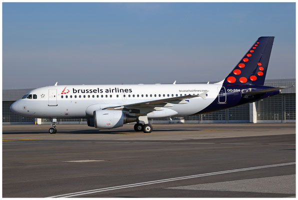 Brussels Airlines / Airbus A319-100 / OO-SSH / 29.04.2022 / © Martin Hackl