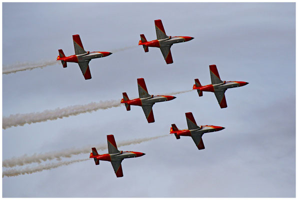 Flying Display of Spanish Air Force Patrulla Aguila / 16.07.2023 / © Martin Hackl