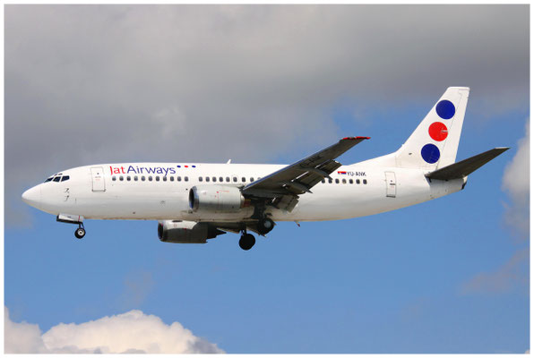 JAT Airways / Boeing 737-300 / YU-ANK / 01.05.2009 / © Berni Müller