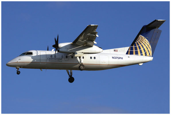 Continental Connection / Dash 8 Q200 / N375PH / 23.08.2009 / © Berni Müller
