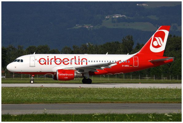 Air Berlin / Airbus A319-100 / D-ABGL / 16.07.2010 / © Berni Müller