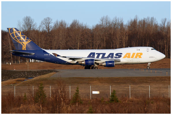 Atlas Air / Boeing 747-400 F / N418MC / 28.04.2024 / © Martin Hackl