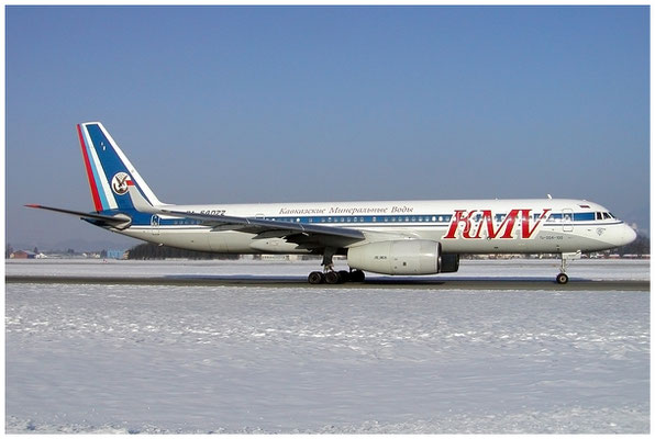 Kavminvodyavia (KMV) / Tupolev Tu-204-100 / RA-64022 / 11.01.2003 / © Berni Müller