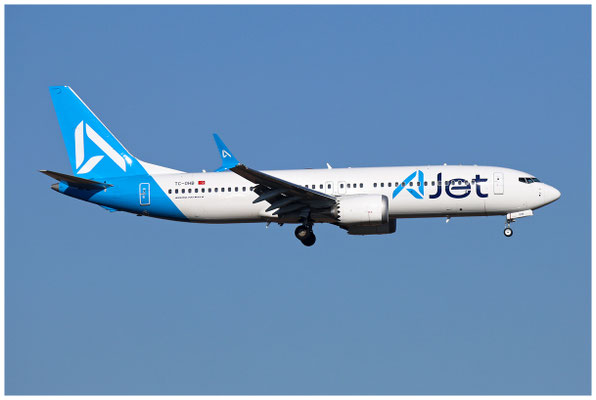 AJet / Boeing 737-8 Max / TC-OHB / 06.11.2025 / © Martin Hackl