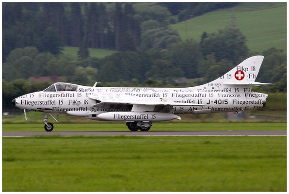 Hunterverein Obersimmental / Hawker Hunter Mk.58 / HB-RVS / 27.06.2009 / © Berni Müller