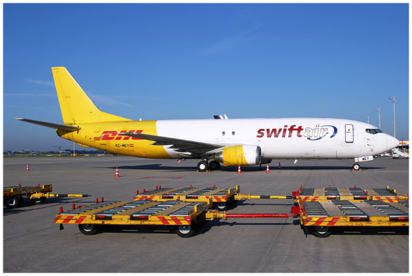Swiftair S.A. / Boeing 737-400 F / EC-MEY / 06.08.2024 / © Martin Hackl