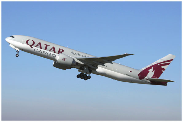Qatar Airways Cargo / Boeing 777-200F / A7-BFA / 15.10.2011 / © Eva Maria Müller