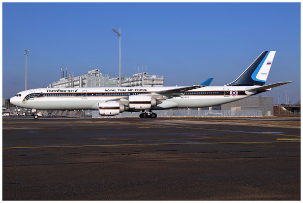 Royal Thai Air Force / Airbus A340-500 / HS-TYV / 18.01.2026 / © Martin Hackl