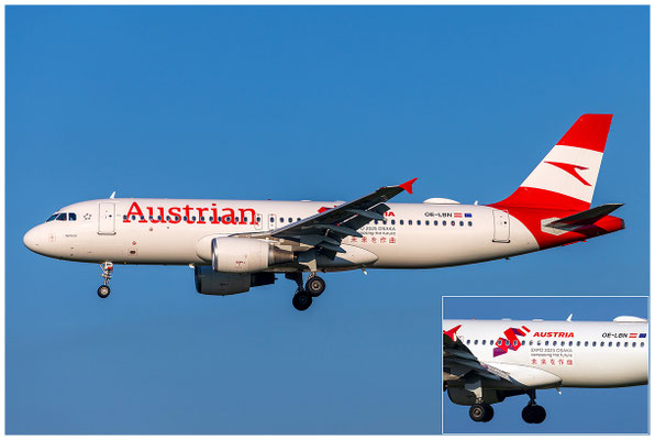 Austrian Airlines / Airbus A320-200 / OE-LBN / 29.04.2025 / © Berni Müller