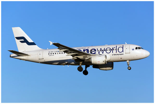 Finnair / Airbus A319-100 / OH-LVD / 31.12.2016 / © Berni Müller