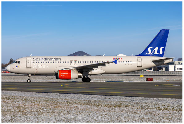 SAS Scandinavian Airlines / Airbus A320-200 / OY-KAR / 04.01.2025 / © Berni Müller