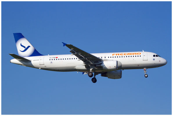 Freebird Airlines / Airbus A320-200 / TC-FBO / 16.06..2012 / © Berni Müller 