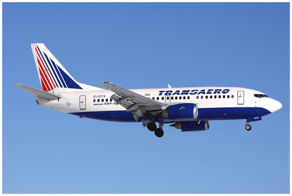 Transaero Airlines / Boeing 737-500 / EI-DTX / 05.01.2011 / © Berni Müller