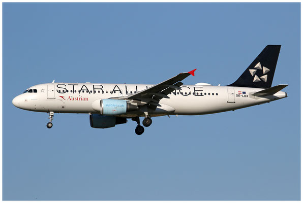 Austrian Airlines / Airbus A320-200 / OE-LBX / 26.06.2017 / © Martin Hackl