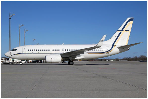 GainJet Ireland / Boeing 737-700 WL / 2-SGSG / 19.02.2022 / © Martin Hackl