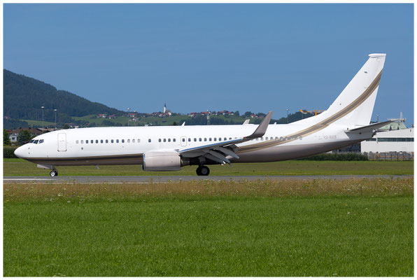 Bayam Holding / Boeing 737-800-BBJ2 / VQ-BOS / 10.08.2021 / © Berni Müller