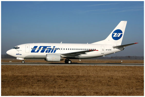 UTAir Aviation / Boeing 737-500 / VP-BYM / 13.01.2009 / © Martin Hackl