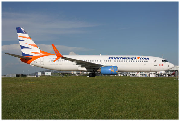 Sunwing Airlines (Travel Service Airlines) / Boeing 737-800 WL / C-FDBD / 30.07.2016 / © Martin Hackl