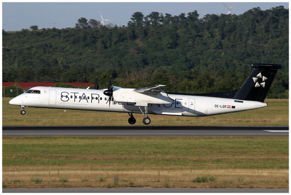 Austrian Airlines / DHC-8-400 / OE-LGR / 29.06.2019 / © Martin Hackl