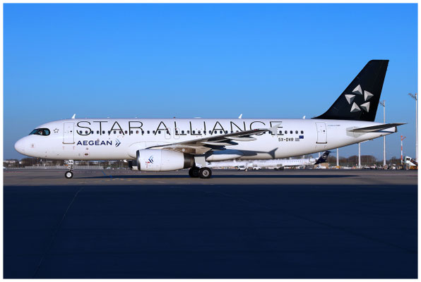 Aegean Airlines / Airbus A320-200 / SX-DVR / 04.04.2025 / © Martin Hackl