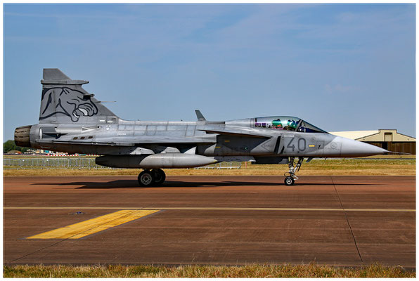 Hungarian Air Force / Saab JAS-39 C / 40 / 18.07.2022 / © Martin Hackl