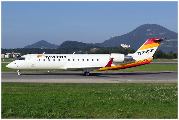 Tyrolean Airways / Canadair CRJ200LR / OE-LCR / 22.08.2003 / © Berni Müller