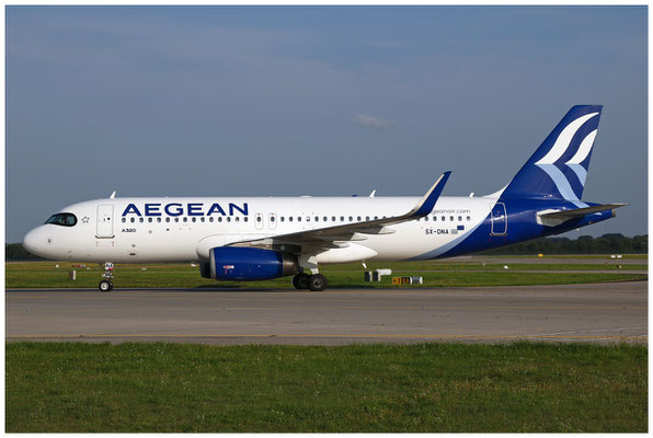 Aegean Airlines / Airbus A320-200 SL / SX-DNA / 13.08.2021 / © Martin Hackl