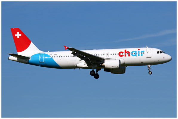 Chair Airlines / Airbus A320-200 / HB-JOK / 02.09.2023 / © Martin Hackl