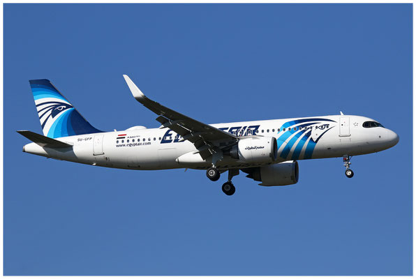 Egyptair / Airbus A3220-200 N / SU-GFP / 09.10.2021 / © Martin Hackl