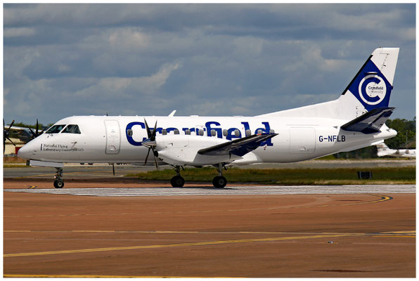 Cranfield University / SAAB 340 / G-NFLB / 17.07.2023 / © Martin Hackl