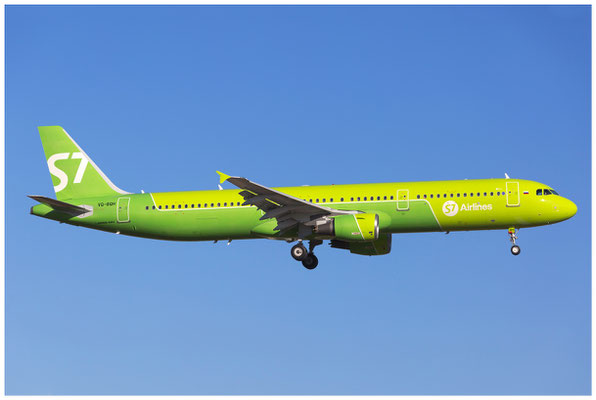 S7 Airlines / Airbus A321-200 / VQ-BQH / 08.02.2020 / © Berni Müller