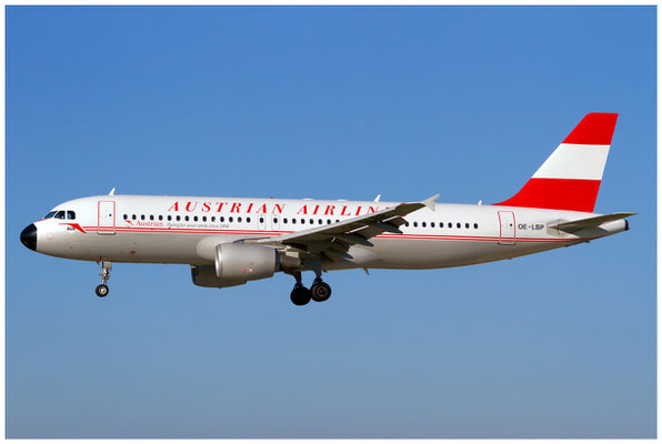 Austrian Airlines / Airbus A320-200 / OE-LBR / 24.08.2016 / © Berni Müller