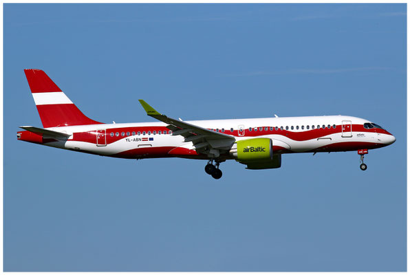 Air Baltic / Airbus A220-300 / YL-ABN / 02.09.2023 / © Martin Hackl