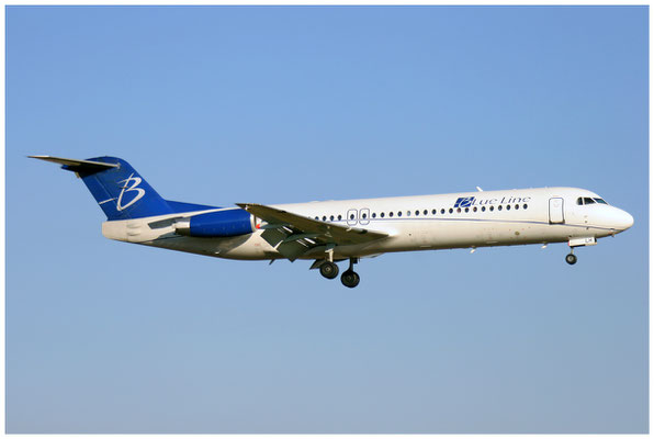 Blue Line / Fokker 100 / F-GNLH / 15.01.01.2005 / © Berni Müller