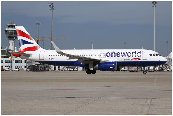 British Airways / Airbus A320-200 SL / G-EUYP / 19.06.2024 / © Martin Hackl