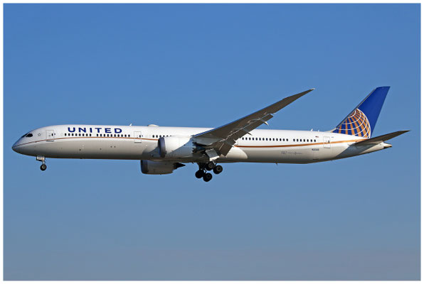 United Airlines / Boeing 787-10 / N12005 / 02.04.2020 / © Martin Hackl