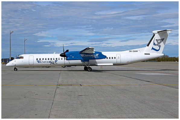 Universal Air / DHC-8 Q400 / 9H-SWW / 29.03.2024 / © Martin Hackl