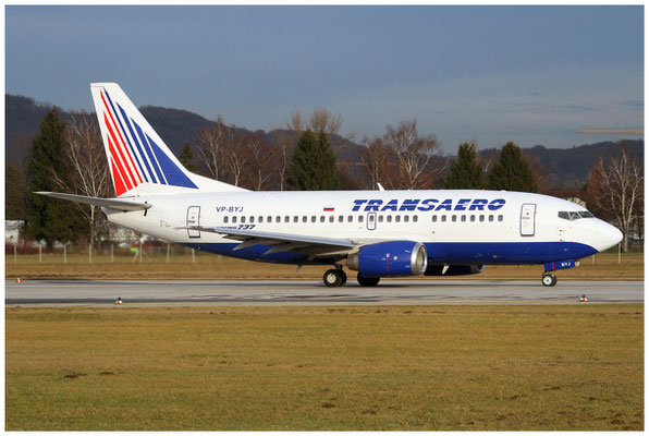 Transaero Airlines / Boeing 737-500 / VP-BYJ / 02.01.2012 / © Berni Müller