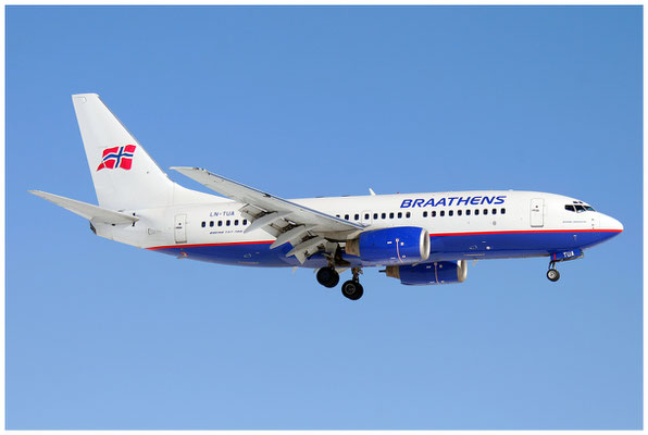 SAS Braathens / Boeing 737-700 / LN-TUA / 05.02.2005 / © Berni Müller