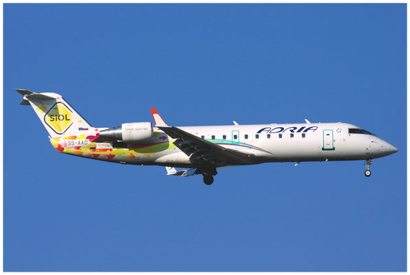 Adria Airways / Canadair CRJ-200LR / S5-AAD / 11.04.2010 / © Berni Müller