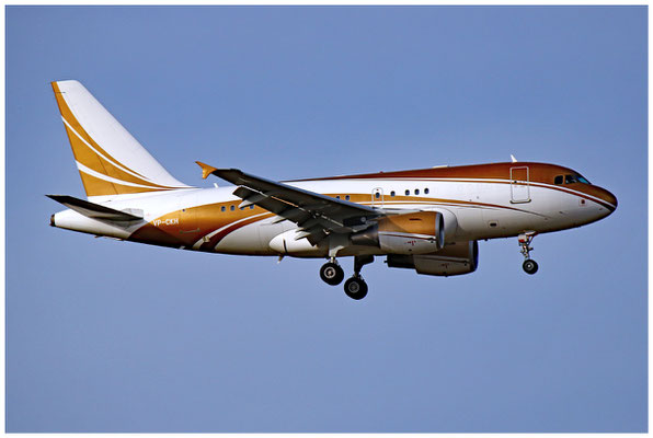 National Air Services (HK Aviation Ltd) / Airbus A318-100 CJ / VP-CKH / 15.02.2024 / © Martin Hackl