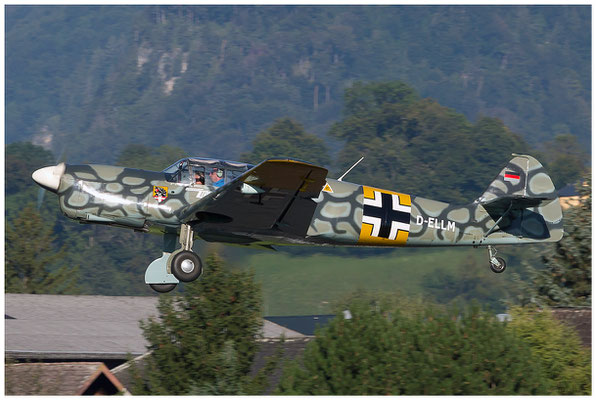 Private / Messerschmitt Bf-108 Taifun / D-ELLM / 04.09.2019 / © Berni Müller