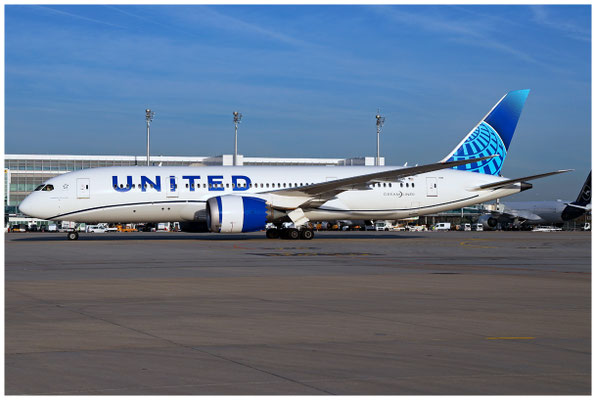 United Airlines / Boeing 787-8 / N45905 / 12.04.2025 / © Martin Hackl