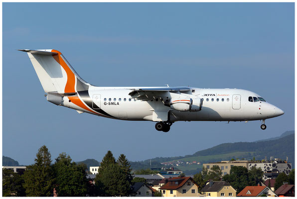 JOTA Aviation / BAe 146-200 / G-SMLA / 20.07.2019 / © Berni Müller