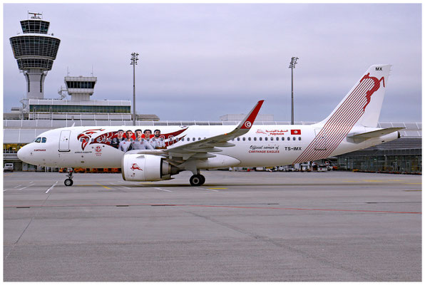 Tunisair / Airbus A320-200 N / TS-IMX / 16.01.2023 / © Martin Hackl