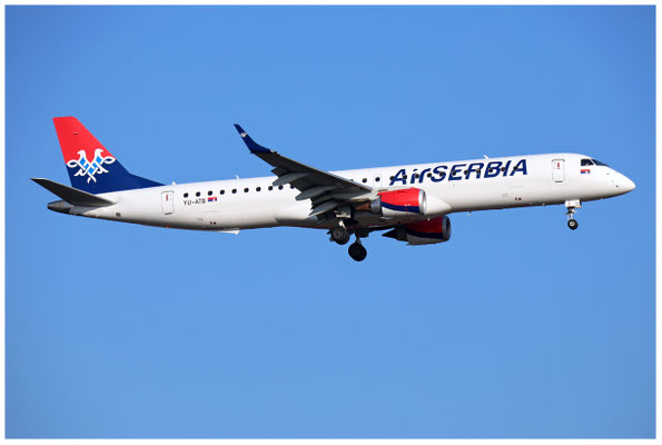 Air Serbia / ERJ-190-200 / YU-ATB / 04.03.2026 / © Martin Hackl